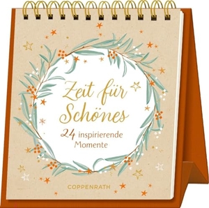 Tisch-Adventskalender - Zeit für Schönes - 24 inspirierende Momente. Coppenrath, 2024.