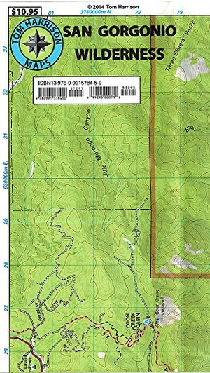 Harrison, Tom. San Gorgonio Wilderness. Tom Harrison Maps, 2014.