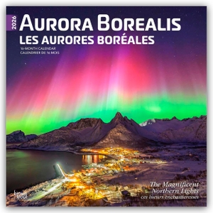 Publishers, Browntrout. Aurora Borealis - Polarlicht 2026 - 16-Monatskalender - Original BrownTrout-Kalender [Mehrsprachig] [Kalender]. Browntrout Verlags GmbH, 2025.