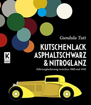 Tutt, Gundula. Kutschenlack, Asphaltschwarz & Nitroglanz - Fahrzeuglackierung zwischen 1900 und 1945. Karren Publishing, 2018.