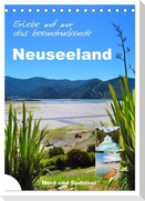 Erleben Sie mit mir das beeindruckende Neuseeland (Tischkalender 2025 DIN A5 hoch), CALVENDO Monatskalender