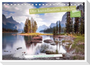 Die kanadischen Rockies (Tischkalender 2025 DIN A5 quer), CALVENDO Monatskalender