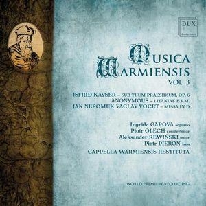 Musica Warmiensis Vol. 3. note 1 music gmbh / Heidelberg, 2024.