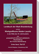 Landbuch der Mark Brandenburg und des Markgrafthums Nieder-Lausitz. Dritter Band, Teil II