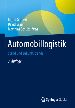 Göpfert, Ingrid / Matthias Schulz et al (Hrsg.). Automobillogistik - Stand und Zukunftstrends. Springer Fachmedien Wiesbaden, 2016.