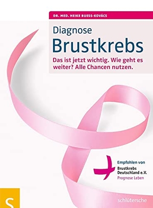 Diagnose Brustkrebs - Das ist jetzt wichtig. Wie geht es weiter? Alle Chance nutzen. Empfohlen von Brustkrebs Deutschland e.V.. Schlütersche Verlag, 2013.