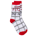 Sebastian Fitzek-Socken "Der Insasse" Größe 36-41