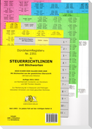 DürckheimRegister® STEUERRICHTLINIEN mit STICHWORTEN aus der gesetzlichen Überschrift - 2021/2022
