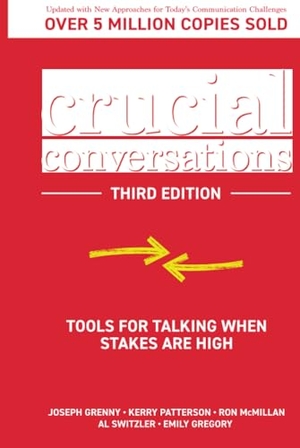 Grenny, Joseph / Patterson, Kerry et al. Crucial Conversations: Tools for Talking When Stakes are High. McGraw-Hill Education Ltd, 2021.