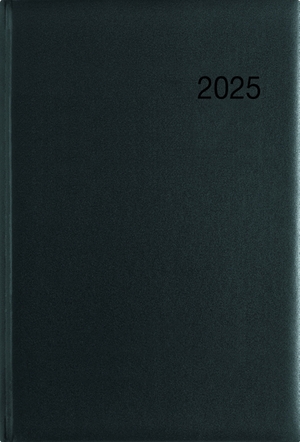 Zettler Kalender (Hrsg.). Wochenbuch schwarz 2025 - Bürokalender 14,6x21 cm - 1 Woche auf 2 Seiten - mit Eckperforation - Notizbuch - Wochenkalender - 766-0020. Neumann Verlage GmbH & Co, 2024.