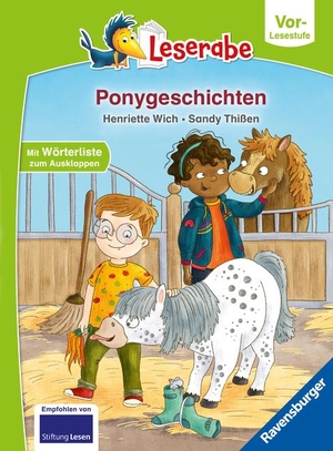 Wich, Henriette. Ponygeschichten - Leserabe ab Vorschule - Erstlesebuch für Kinder ab 5 Jahren. Ravensburger Verlag, 2023.