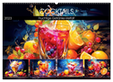Cocktails. Fruchtige Getränke-Vielfalt (Wandkalender 2025 DIN A2 quer), CALVENDO Monatskalender