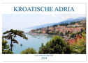 Kroatische Adria - Von Opatija bis Krk (Wandkalender 2024 DIN A3 quer), CALVENDO Monatskalender