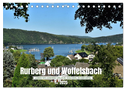 Rurberg und Woffelsbach - Leben wo andere Urlaub machen, in der Eifel (Tischkalender 2025 DIN A5 quer), CALVENDO Monatskalender