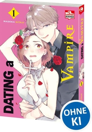 Kitaji, Madoka. Dating a Vampire 01 - Ein verspielt-leidenschaftlicher Romance-Manga über die Liebe am Arbeitsplatz mit einer klugen Manga-Redakteurin und einem charmanten Vampir-Mangaka. Loewe Verlag GmbH, 2026.