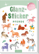 Glanz-Sticker - Pferde
