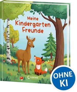 Meine Kindergarten-Freunde (Waldtiere) - Wunderschönes Eintragbuch für die besten Freund*innen aus dem Kindergarten - Das perfekte Geschenk für Tier-Fans ab 3 Jahren. Loewe Verlag GmbH, 2026.