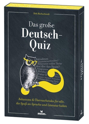 Blechschmidt, Dirk. Das große Deutsch-Quiz. moses. Verlag GmbH, 2022.
