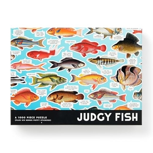 Brass Monkey, Brass. Judgy Fish 1000 Piece Puzzle. Abrams & Chronicle Books, 2025.