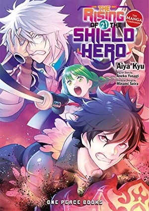 Kyu, Aiya / Aneko Yusagi. The Rising of the Shield Hero Volume 21: The Manga Companion. Social Club Books, 2023.