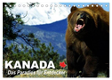 Kanada - Das Paradies für Entdecker (Tischkalender 2024 DIN A5 quer), CALVENDO Monatskalender
