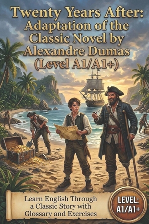 Michalski, Grzegorz / Robert Louis Stevenson. Treasure Island - Adaptation of the Classic Novel by Robert Louis Stevenson (Level A1/A1+) : Learn English Through a Classic Story with Glossary and Exercises. Independently published, 2026.