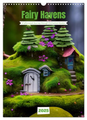 Tiny Fairy Havens (Wall Calendar 2025 DIN A3 portrait), CALVENDO 12 Month Wall Calendar