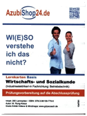 AzubiShop24.de Lernkarten Wirtschafts- und Sozialkunde Industrieelektriker Fachrichtung: Betriebstechnik Prüfungsvorbereitung Wiso Prüfung