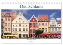 Deutschland - Malerische Städte (Tischkalender 2025 DIN A5 quer), CALVENDO Monatskalender