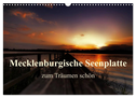 Mecklenburgische Seenplatte - zum Träumen schön (Wandkalender 2024 DIN A3 quer), CALVENDO Monatskalender