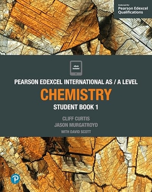 Curtis, Cliff. Pearson Edexcel International AS Level Chemistry Student Book. Pearson Education Ltd, 2018.