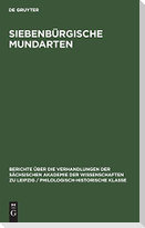 Siebenbürgische Mundarten