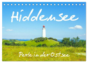 Hiddensee - Perle in der Ostsee (Tischkalender 2024 DIN A5 quer), CALVENDO Monatskalender