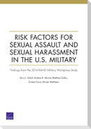Risk Factors for Sexual Assault and Sexual Harassment in the U.S. Military