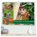 Naturschutz in Deutschland (hochwertiger Premium Wandkalender 2024 DIN A2 quer), Kunstdruck in Hochglanz