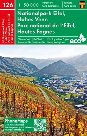 Freytag - Berndt, Spol. S R. O. (Hrsg.). Nationalpark Eifel, Hohes Venn, Wander - Radkarte 1 : 50 000. Freytag + Berndt, 2019.