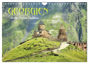 Georgien - Kirchen Klöster Kaukasus (Wandkalender 2024 DIN A4 quer), CALVENDO Monatskalender