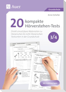 20 kompakte Hörverstehen-Tests für Klasse 3/4