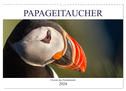 Papageitaucher: Clowns des Nordatlantik (Wandkalender 2024 DIN A3 quer), CALVENDO Monatskalender