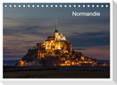Normandie (Tischkalender 2024 DIN A5 quer), CALVENDO Monatskalender