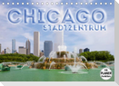 CHICAGO Stadtzentrum (Tischkalender 2023 DIN A5 quer)