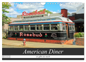 American Diner - es gibt sie noch (Wandkalender 2024 DIN A4 quer), CALVENDO Monatskalender