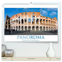 PANOROMA - Rom im Panorama (hochwertiger Premium Wandkalender 2025 DIN A2 quer), Kunstdruck in Hochglanz