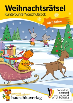 Maier, Ulrike. Weihnachtsrätsel - Kunterbunter Vorschulblock ab 5 Jahre - Nikolaus-Geschenke Kinder, kleine Geschenke für Adventskalender. Hauschka Verlag GmbH, 2026.