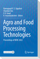 Agro and Food Processing Technologies