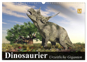 Dinosaurier. Urzeitliche Giganten (Wandkalender 2024 DIN A3 quer), CALVENDO Monatskalender