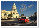Cuba Cars (CH-Version) (Tischkalender 2024 DIN A5 quer), CALVENDO Monatskalender