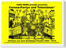 Corona-Partys und Totentänze (Wandkalender 2025 DIN A4 quer), CALVENDO Monatskalender