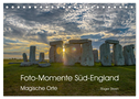 Foto-Momente Süd-England - Magische Orte (Tischkalender 2025 DIN A5 quer), CALVENDO Monatskalender