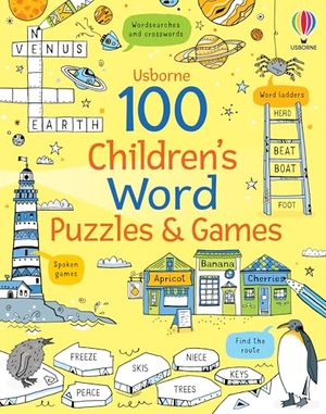 Clarke, Phillip. 100 Children's Word Puzzles and Games. Usborne Publishing, 2025.